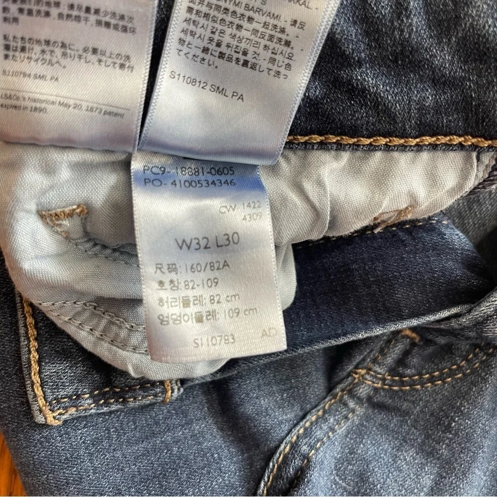 Levi’s 711 Skinny Jeans – Mid Rise • Women’s Skinny Fit size 32x30 - Picture 11 of 11